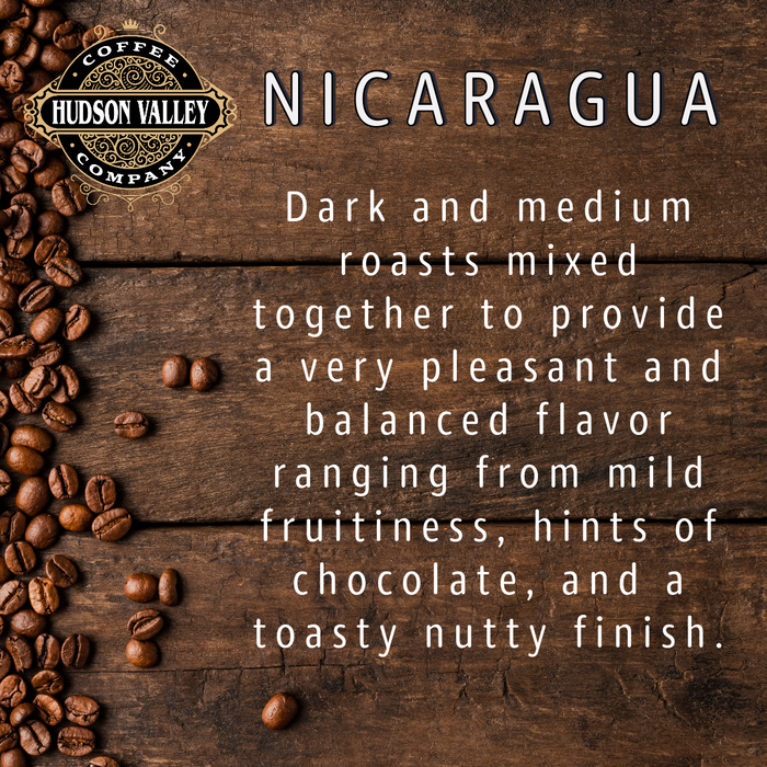 Nicaragua - Fair Trade Organic Coffee 12oz