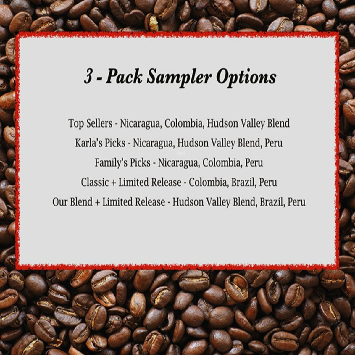 Best Sellers Coffee Sampler Set